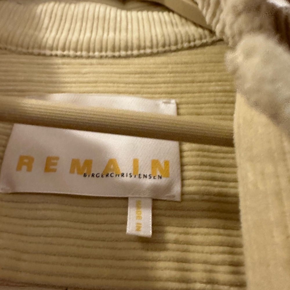 REMAIN BIRGER CHRISTENSEN
Off-White Corduroy Evary Shirt - Picture 2 of 4